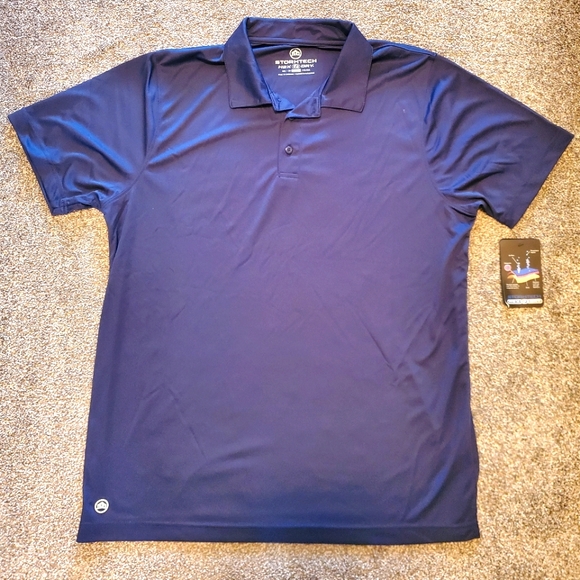 Stormtech Men's Large H2X Dry Golf Polo - Picture 1 of 6
